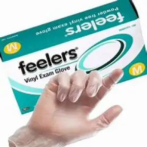 Powder Free Clear Vinyl Exam Gloves