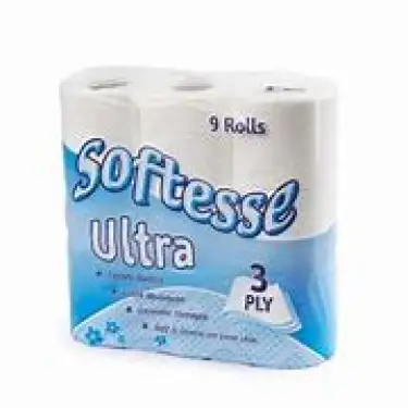 Click Here To Enlarge This Photo Of Softesse Luxury 3 Ply Toilet Roll